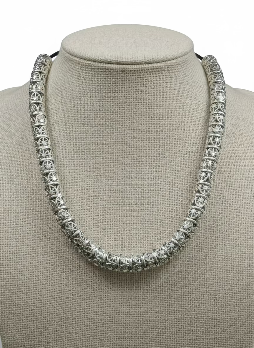 Long Cuffed Necklace