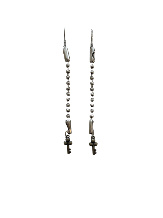 Key Dangle Earrings