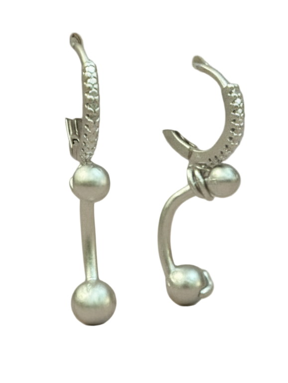 Barbell Earrings
