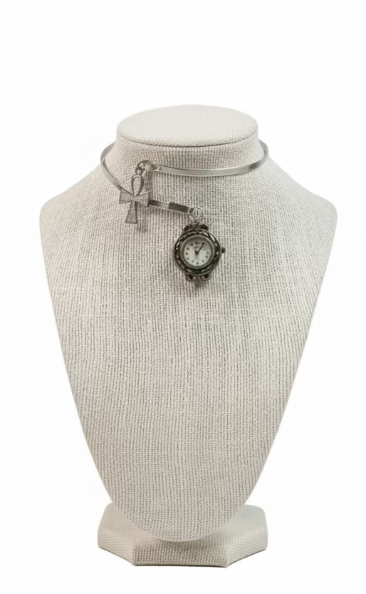 Ankh Watch Neck Cuff